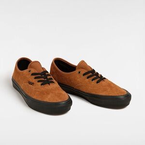 NWOT Vans Skate Authentic Hairy Suede Shoe